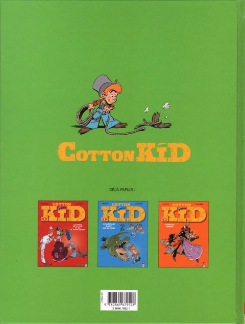 Verso de l'album Cotton Kid Tome 4 La piste de Chisholm