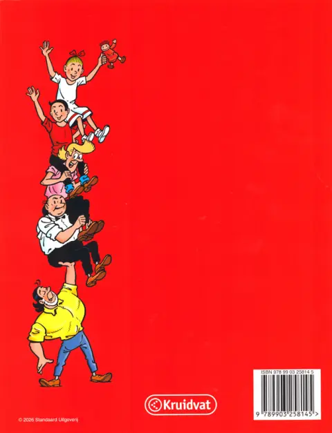 Verso de l'album Bob et Bobette (Publicitaire) 71 La chouette de Sidonéa