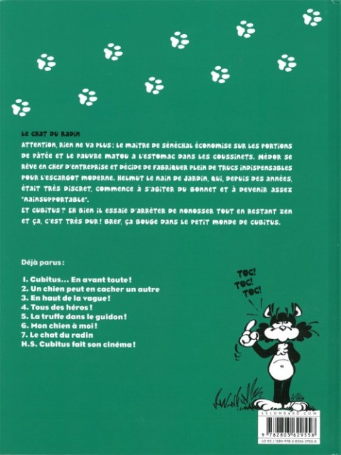 Verso de l'album Les nouvelles aventures de Cubitus Tome 7 Le chat du radin