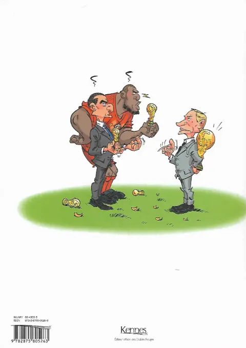 Verso de l'album Les Diables rouges Tome 6 L'épopée russe