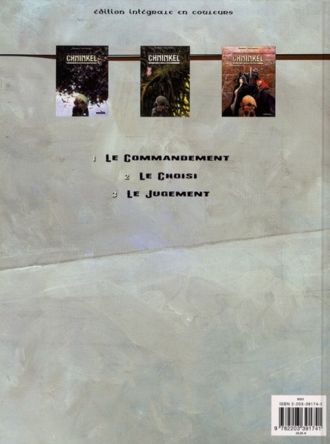 Verso de l'album Le Grand pouvoir du Chninkel Intégrale (Couleurs)