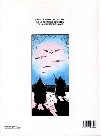 Verso de l'album Iberland Tome 3 La nuit des anges dechus