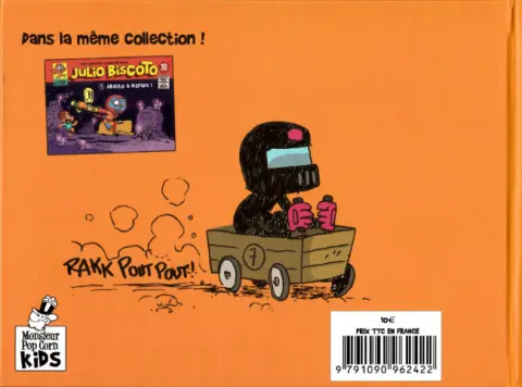 Verso de l'album Julio Biscoto Tome 2 En avant pour la course cactus !