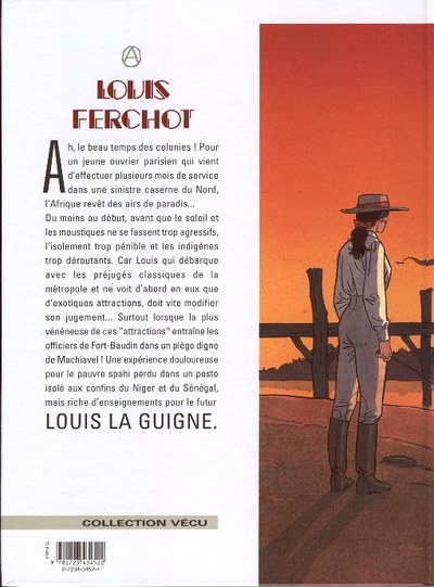 Verso de l'album Louis Ferchot Tome 4 Le chasseur