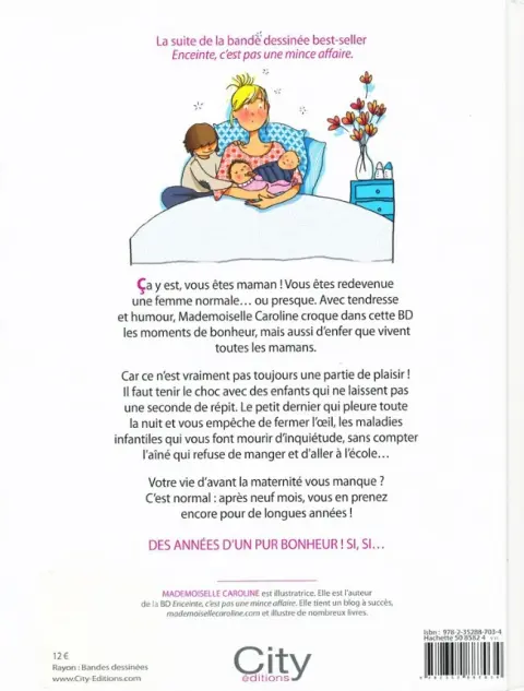Verso de l'album Mamaaaaan ?! Quoi encore ?