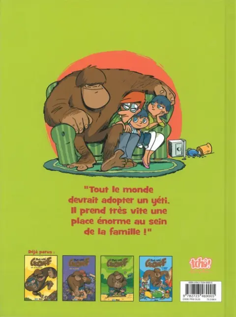Verso de l'album Mon ami Grompf Tome 5 Soutien de famille