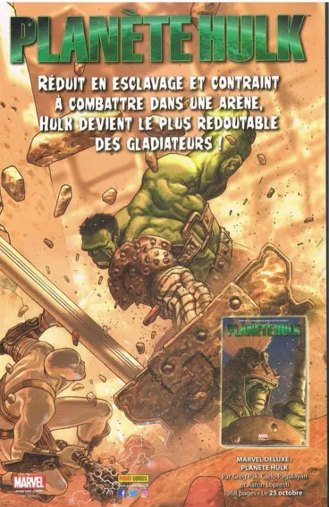 Verso de l'album Les Monstres attaquent Tome 3/3