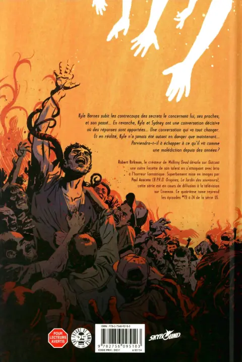 Verso de l'album Outcast Tome 4 Sous l'aile du diable