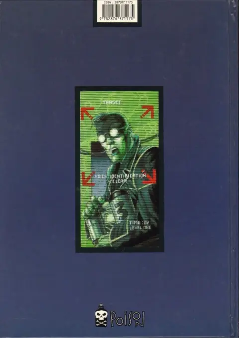 Verso de l'album Parasite Tome 1