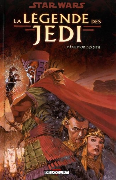 Couverture de l'album Star Wars - La légende des Jedi Tome 1 L'âge d'or des Sith