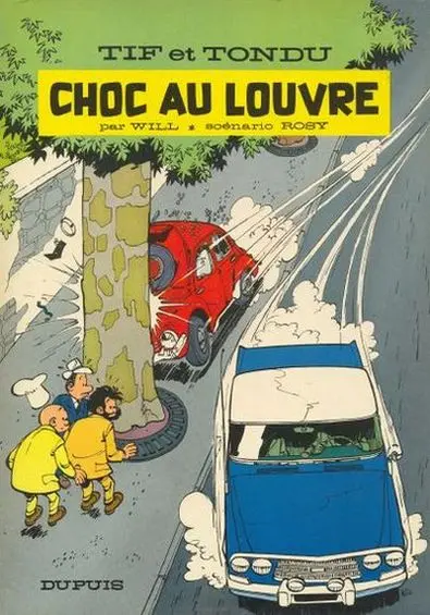 Tif et Tondu Tome 9 Choc au Louvre