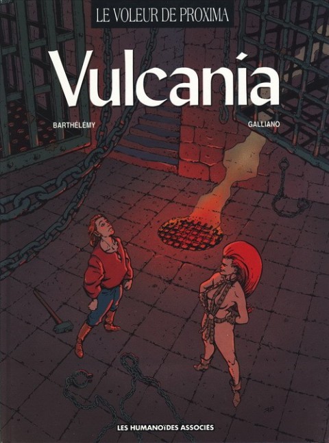 Couverture de l'album Le Voleur de Proxima Tome 2 Vulcania