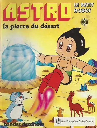 Astro le petit robot La pierre du désert