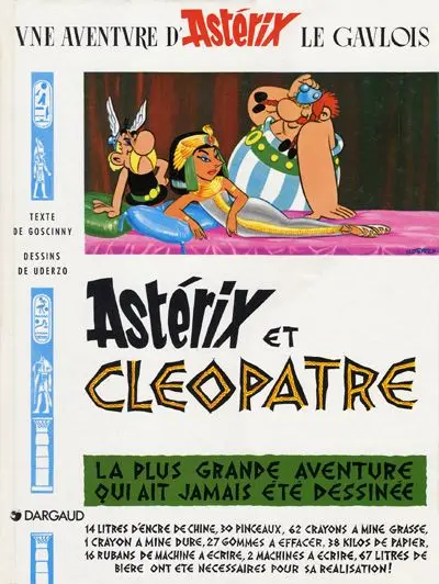 Couverture de l'album Astérix Tome 6 Astérix et Cléopâtre