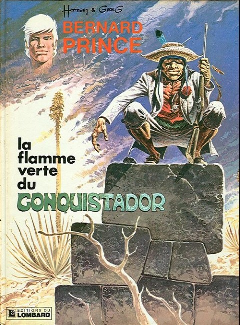 Couverture de l'album Bernard Prince Tome 8 La flamme verte du conquistador
