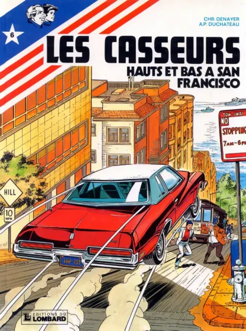 Couverture de l'album Les Casseurs Tome 6 Hauts et bas à San Francisco