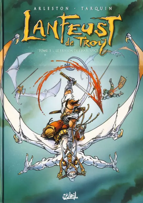 Couverture de l'album Lanfeust de Troy Tome 5 Le frisson de l'Haruspice