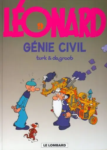 Couverture de l'album Léonard Tome 9 Génie civil