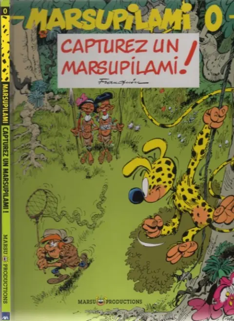 Couverture de l'album Marsupilami Tome 0 Capturez un marsupilami !