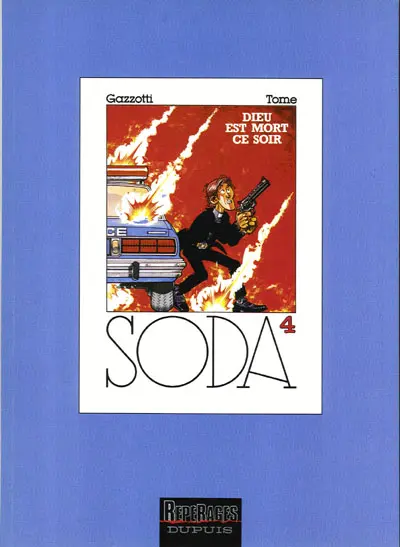 Couverture de l'album Soda Tome 4 Dieu est mort ce soir