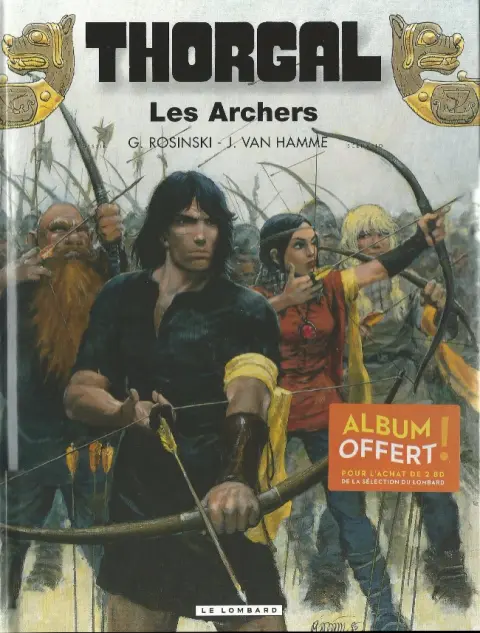 Couverture de l'album Thorgal Tome 9 Les Archers