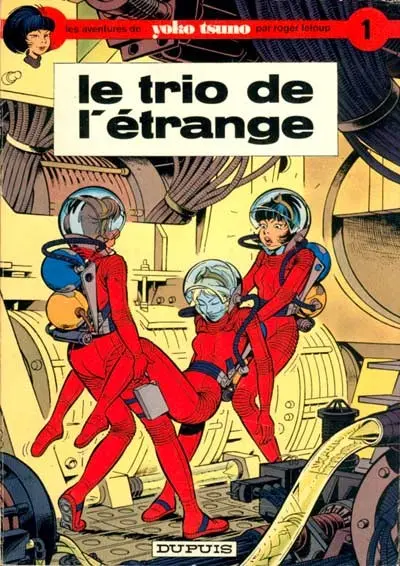 Couverture de l'album Yoko Tsuno Tome 1 Le trio de l'étrange