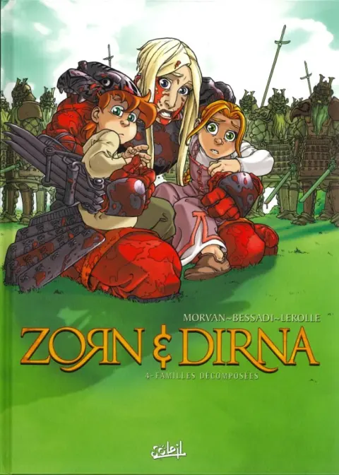 Couverture de l'album Zorn & Dirna Tome 4 Familles décomposées
