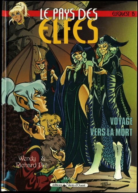 Couverture de l'album ElfQuest - La Fantastique quête des elfes Tome 15 Voyage vers la mort