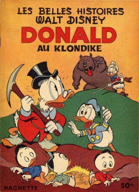 Couverture de l'album Les Belles histoires Walt Disney Tome 58 Donald au Klondike