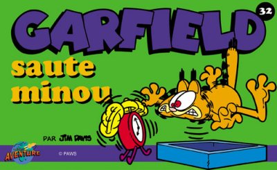 Garfield Tome 32 saute minou
