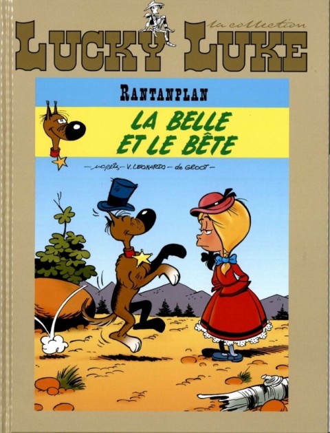 Couverture de l'album Lucky Luke La collection Tome 90 Rantanplan - La belle et le bête