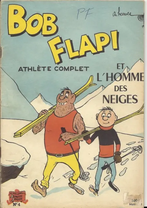 Bob Flapi athlète complet Tome 4 Bob Flapi et l'homme des neiges