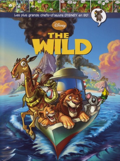 Couverture de l'album Les plus grands chefs-d'œuvre Disney en BD Tome 47 The Wild