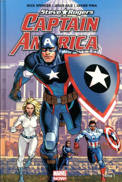 Couverture de l'album Captain America : Steve Rogers Tome 1 Heil Hydra