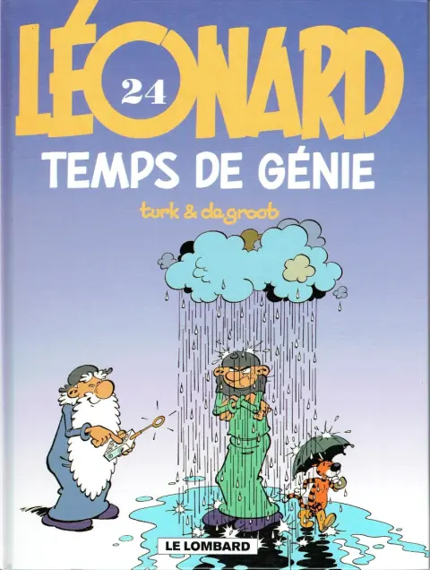 Couverture de l'album Léonard Tome 24 Temps de génie