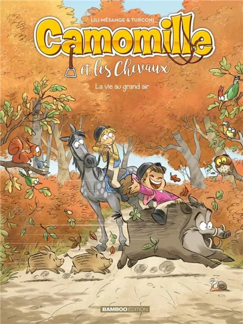 Camomille et les chevaux Tome 8 La vie au grand air