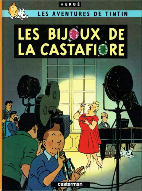 Couverture de l'album Tintin Tome 21 Les bijoux de la Castafiore