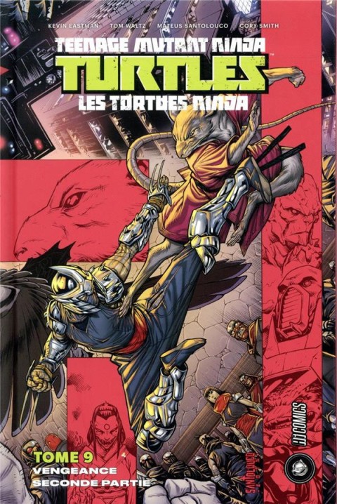 Couverture de l'album Teenage Mutant Ninja Turtles - Les Tortues Ninja Tome 9 Vengeance seconde partie