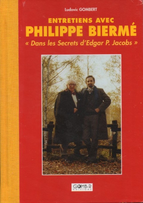 Couverture de l'album Entretiens avec Philippe Biermé - Dans les secrets d'Edgar P. Jacobs