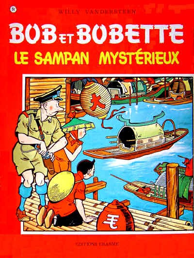 Couverture de l'album Bob et Bobette Tome 94 Le sampan mysterieux