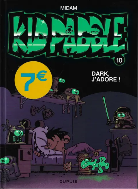 Couverture de l'album Kid Paddle Tome 10 Dark, j'adore !