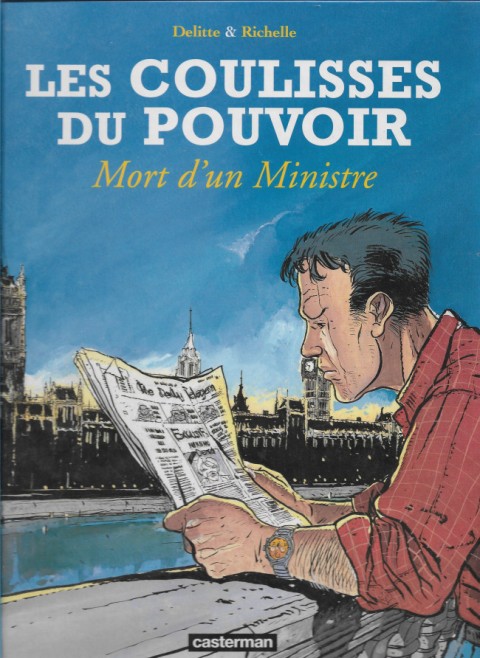 Couverture de l'album Les coulisses du pouvoir Tome 1 Mort d'un Ministre