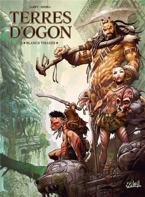 Couverture de l'album Terres d'Ogon 2 Blancs visages
