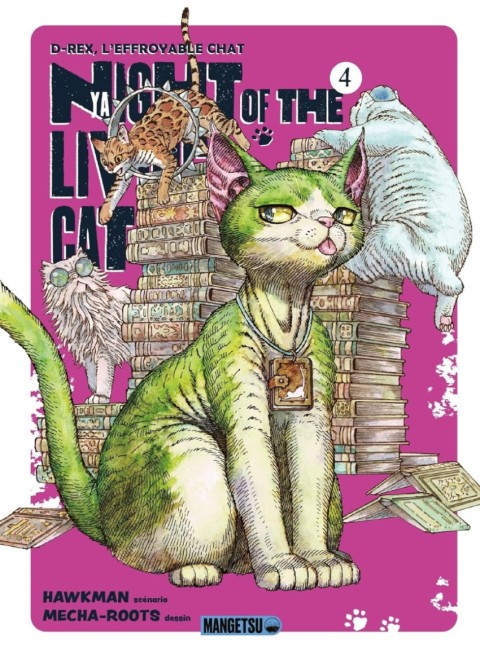 Couverture de l'album Night of the Living Cat 4 D-Rex, l'effroyable chat