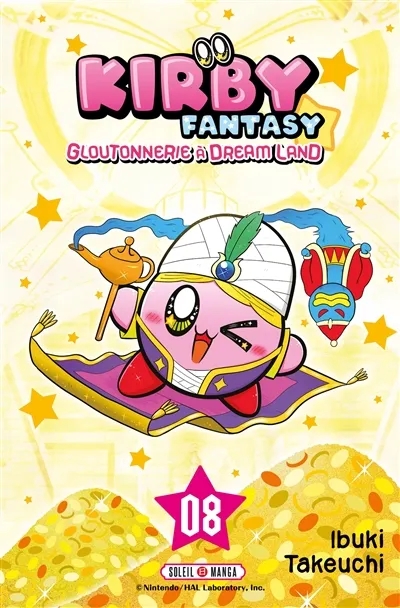 Couverture de l'album Kirby Fantasy : Gloutonnerie à Dream Land 08