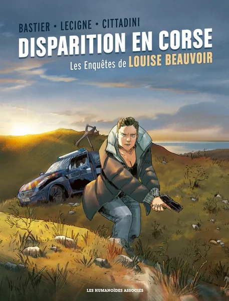Couverture de l'album Les Enquêtes de Louise Beauvoir Disparition en Corse