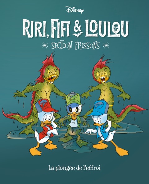 Couverture de l'album Riri, Fifi & Loulou : Section frissons 8 La plongée de l'effroi
