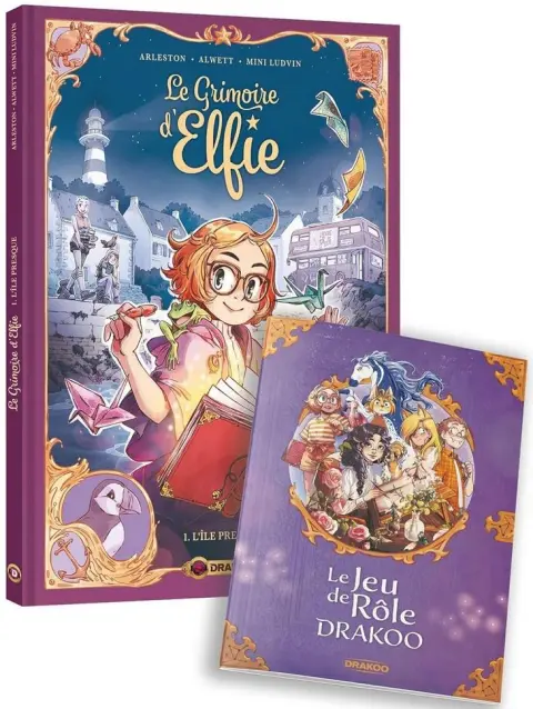 Le grimoire d'Elfie Tome 1 L'île presque