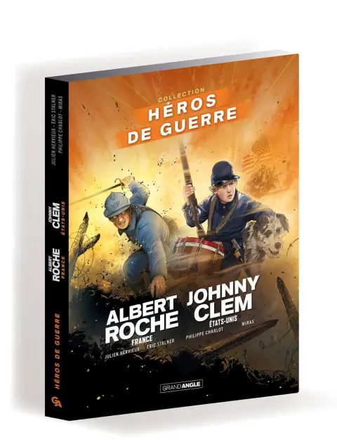 Héros de guerre Johnny Clem - Albert Roche