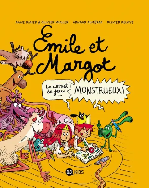 Émile et Margot Le carnet de jeux monstrueux